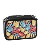 Fortnite - Astuccio 3 zip multicolore