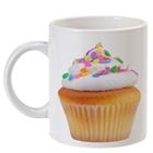 Tazza cupcake bianco, shabby chic style!