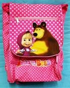 Masha e Orso - Zaino scuola pois estensibile 