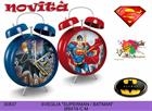 Superman & Batman - Orologio sveglia