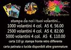 VOLANTINI/FLYER