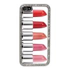 Silver Lipsticks con strass